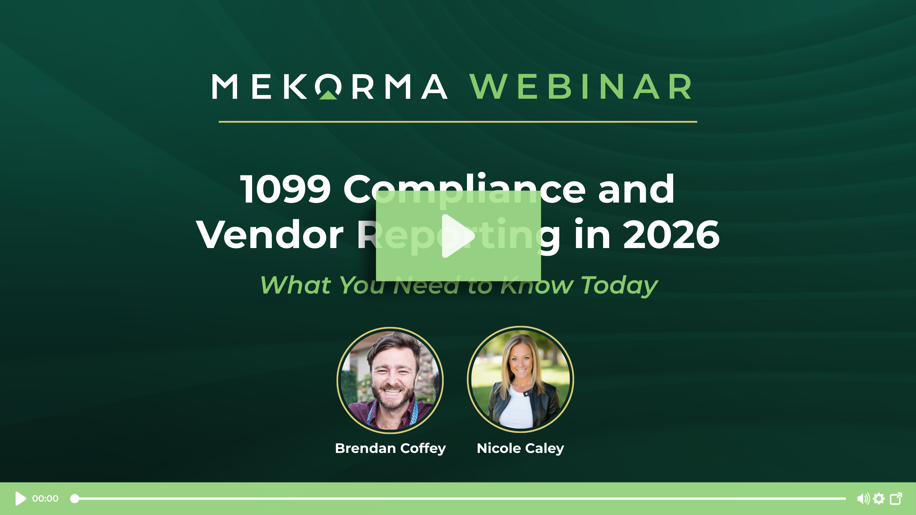 1099 Compliance and Vendor Reporting